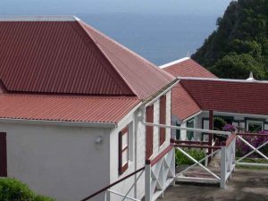 Flat roof repair for winter weather in bay area by Element Roofing. 